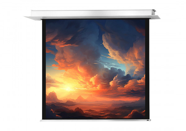 celexon Ceiling Recessed Electric Professional Plus Projector Screen 180 x 180 cm